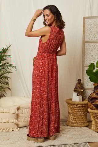 Lange Jurk - Rood