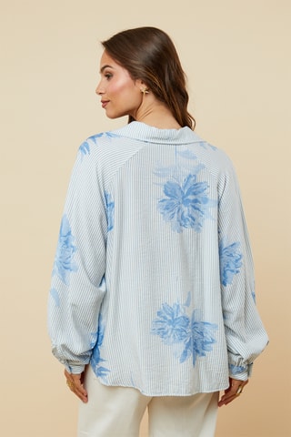 Top - Blauw