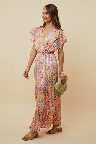 Lange Jurk - Fuchsia