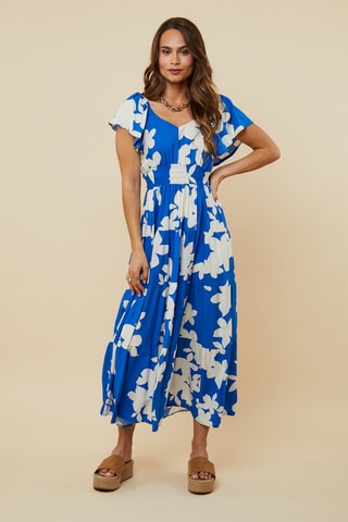 Lange Jurk - Blauw