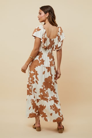 Lange Jurk - Camel