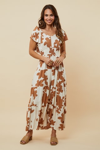 Lange Jurk - Camel