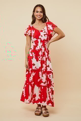 Lange Jurk - Rood