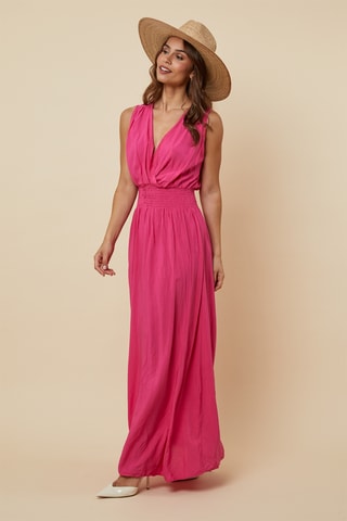 Lange Jurk - Fuchsia