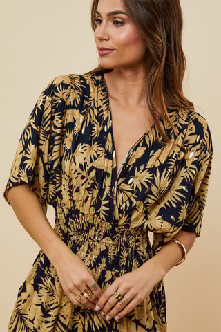 Jumpsuit - Marineblauw