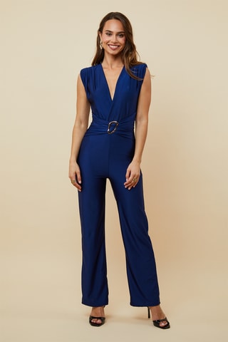 Jumpsuit - Marineblauw
