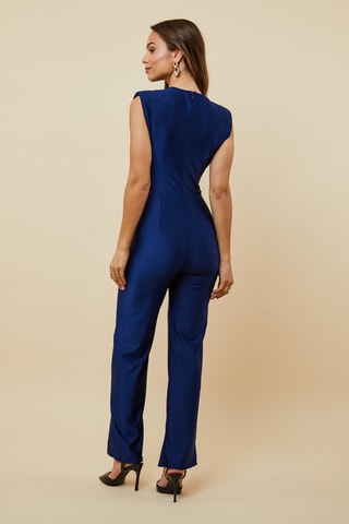 Jumpsuit - Marineblauw