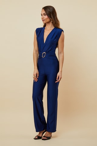Jumpsuit - Marineblauw