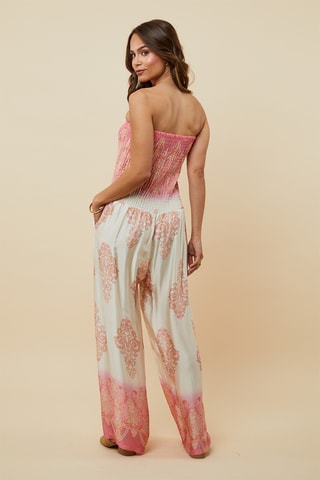 Strapless Jumpsuit - Oranje