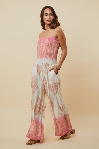 Strapless Jumpsuit - Oranje