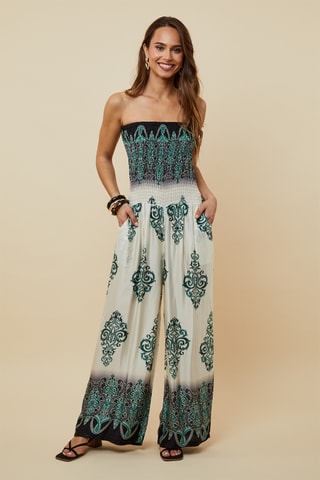 Strapless Jumpsuit - Zwart