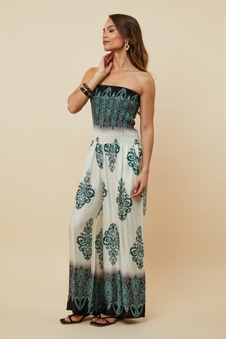 Strapless Jumpsuit - Zwart