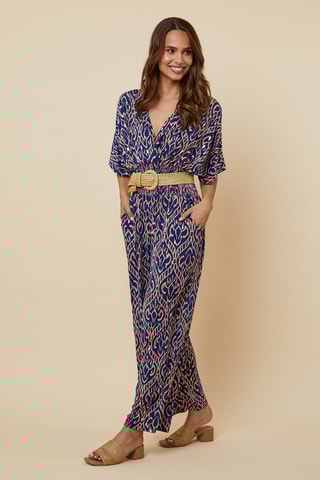 Jumpsuit - Marineblauw