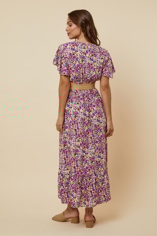 Lange Jurk - Fuchsia