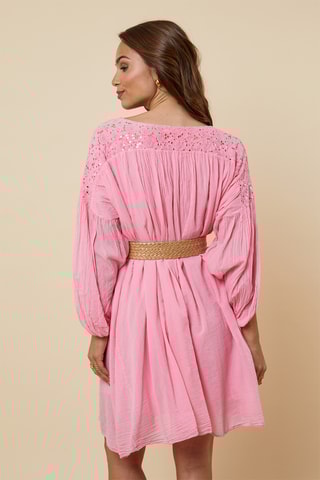 Trapezium Jurk - Roze