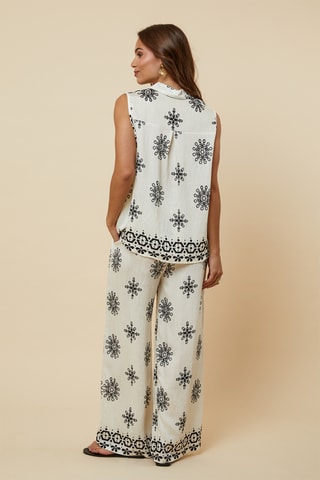 Blouse en Broek - Beige