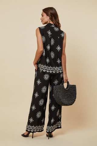 Blouse en Broek - Zwart
