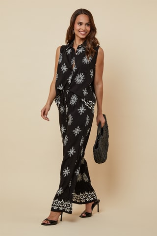 Blouse en Broek - Zwart