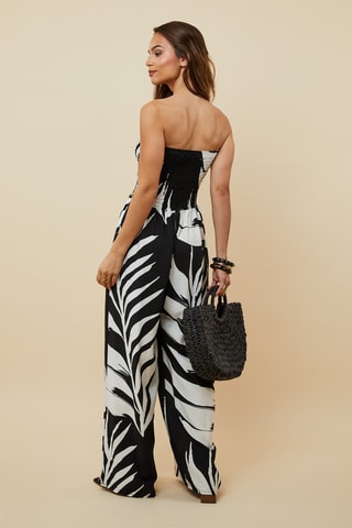 Strapless Jumpsuit - Zwart