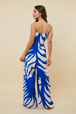Strapless Jumpsuit - Blauw