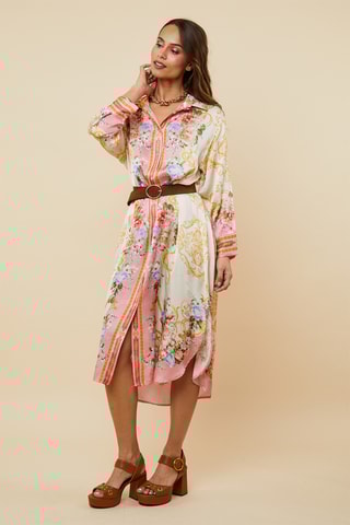 Blouse-jurk - Roze