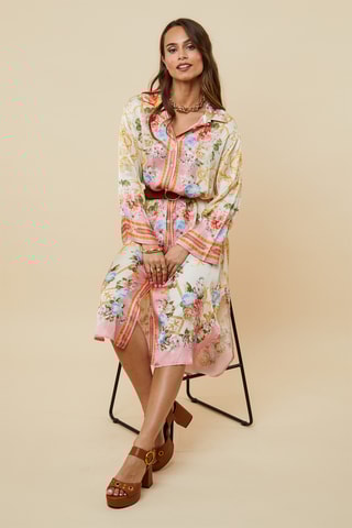 Blouse-jurk - Roze
