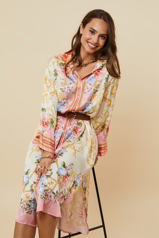 Blouse-jurk - Roze