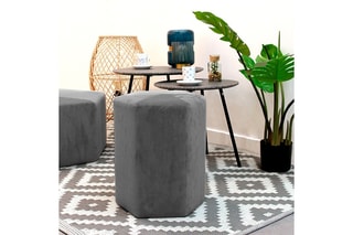 Pouf Giulia Gris