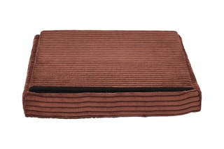 Pouf-coffre pliable Scott - Terracotta