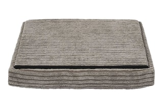 Pouf-coffre pliable Scott - Gris