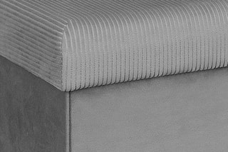 Pouf-coffre Giulia - Gris