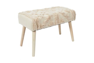 Banc en pin mirage - 60 x 40 x 32 cm