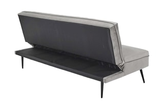 Canapé convertible - Gris clair