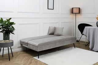 Canapé convertible - Gris clair