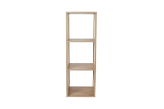 Rangement modulable 3 niches Bali - Marron