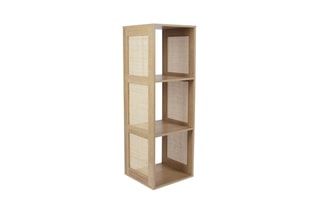 Rangement modulable 3 niches Bali - Marron