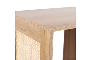 Rangement modulable 4 niches Bali - Marron