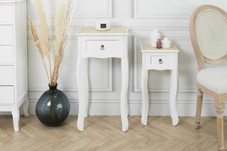 2 sellettes Victoria  - Blanc