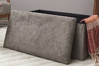 Banc-coffre pliable Scott - Gris