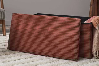 Banc-coffre pliable Scott - Terracotta