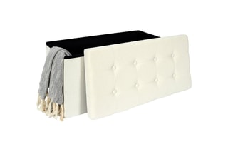 Coffre banc Eleonor - Beige