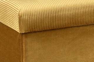 Banc-coffre - Moutarde