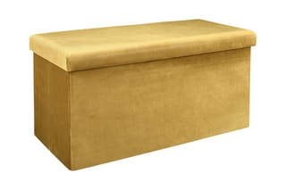 Banc-coffre - Moutarde