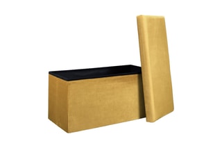 Banc-coffre - Moutarde