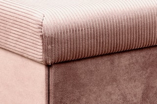 Banc-coffre pliable Giulia - Rose