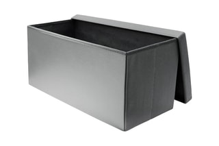 Banc-coffre pliable - Gris