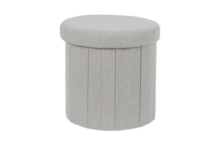 Coffre pouf pliable Pills - Gris
