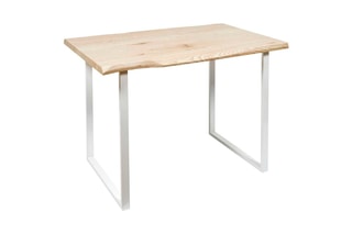 Table - Blanc et naturel