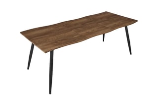 Table extensible Forest First - Imitation bois et noir