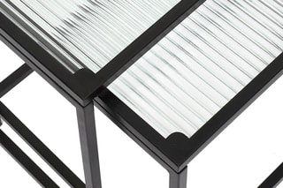 Tables basses gigognes Rosa - Noir
